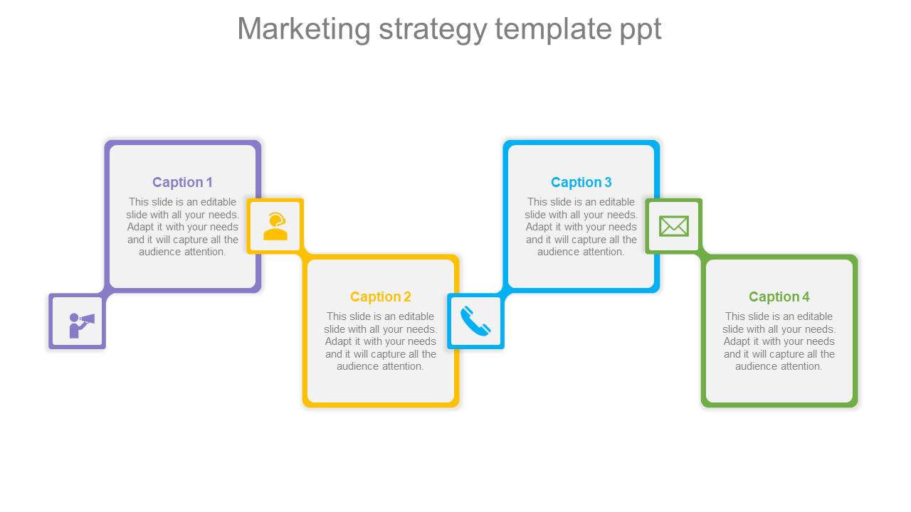 marketing strategy template ppt